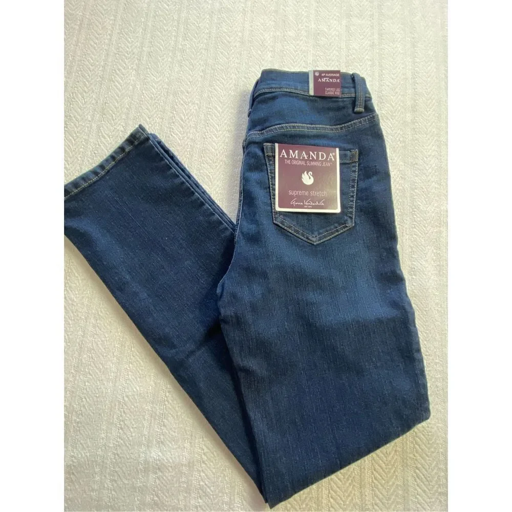 Gloria Vanderbilt 4P Average Amanda Classic Jeans - Picture 6 of 9